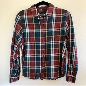 The North Face flannel shirt